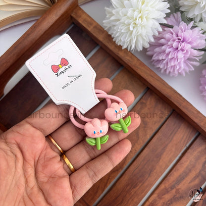 Cute Cartoon Kids Hair Ties