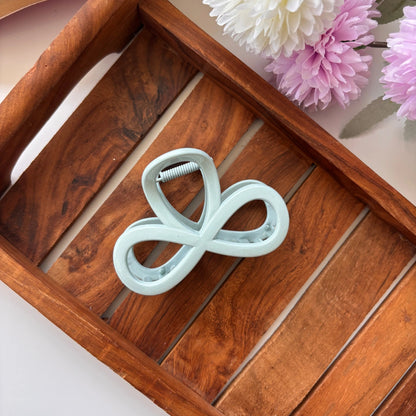 Pastel Infinity Hair Claw – Large