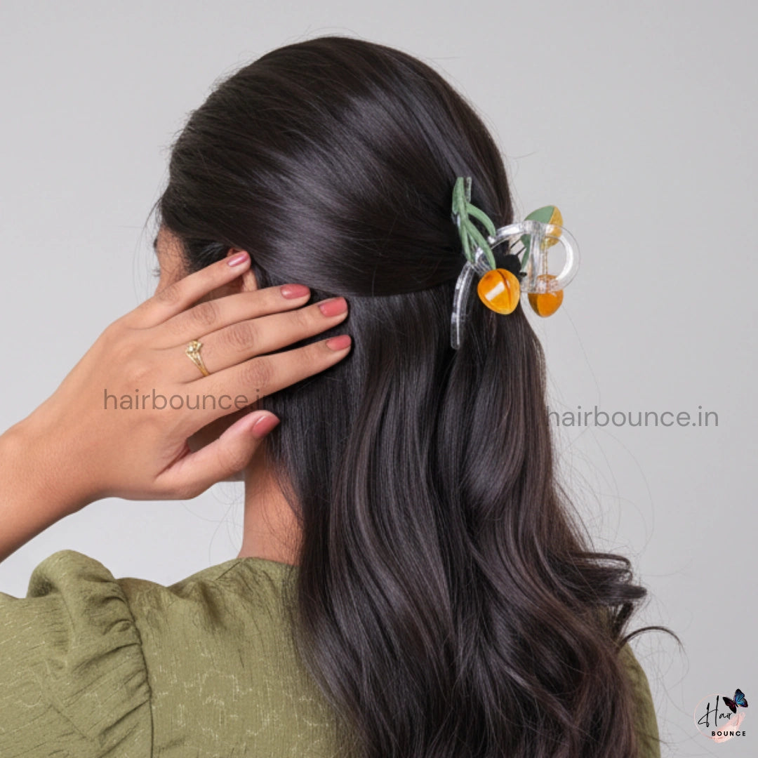 Crystal Tulip Hair Claw – Large