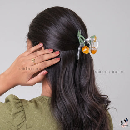 Crystal Tulip Hair Claw – Large