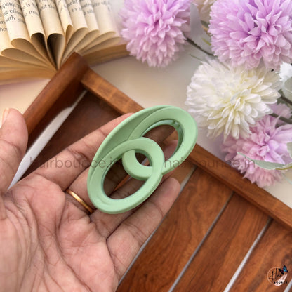 Infinity Link Hair Claw for Women – Medium
