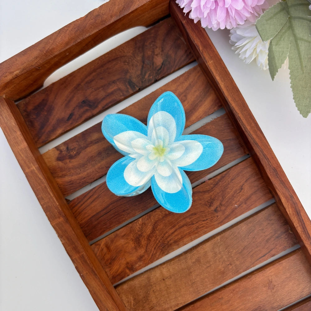 Tropical Bloom Hair Claw - Large