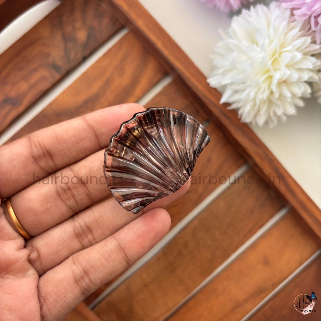 Pastel Seashell Hair Claw – Small