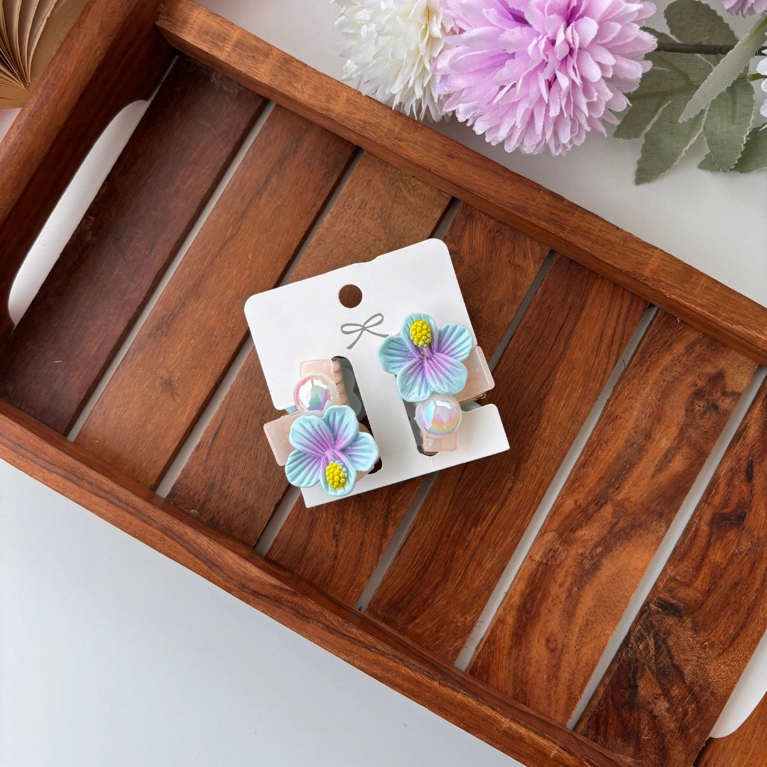 Hibiscus Hair Claw – Pack of 2