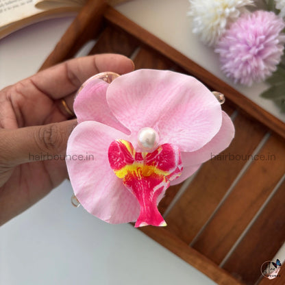 Orchid Pearl Hair Claw - Large