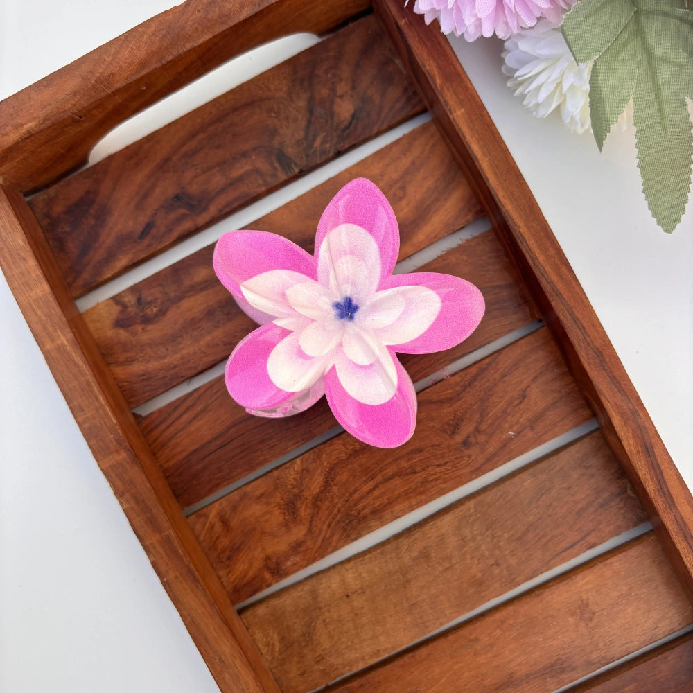 Tropical Bloom Hair Claw - Large