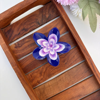 Tropical Bloom Hair Claw - Large