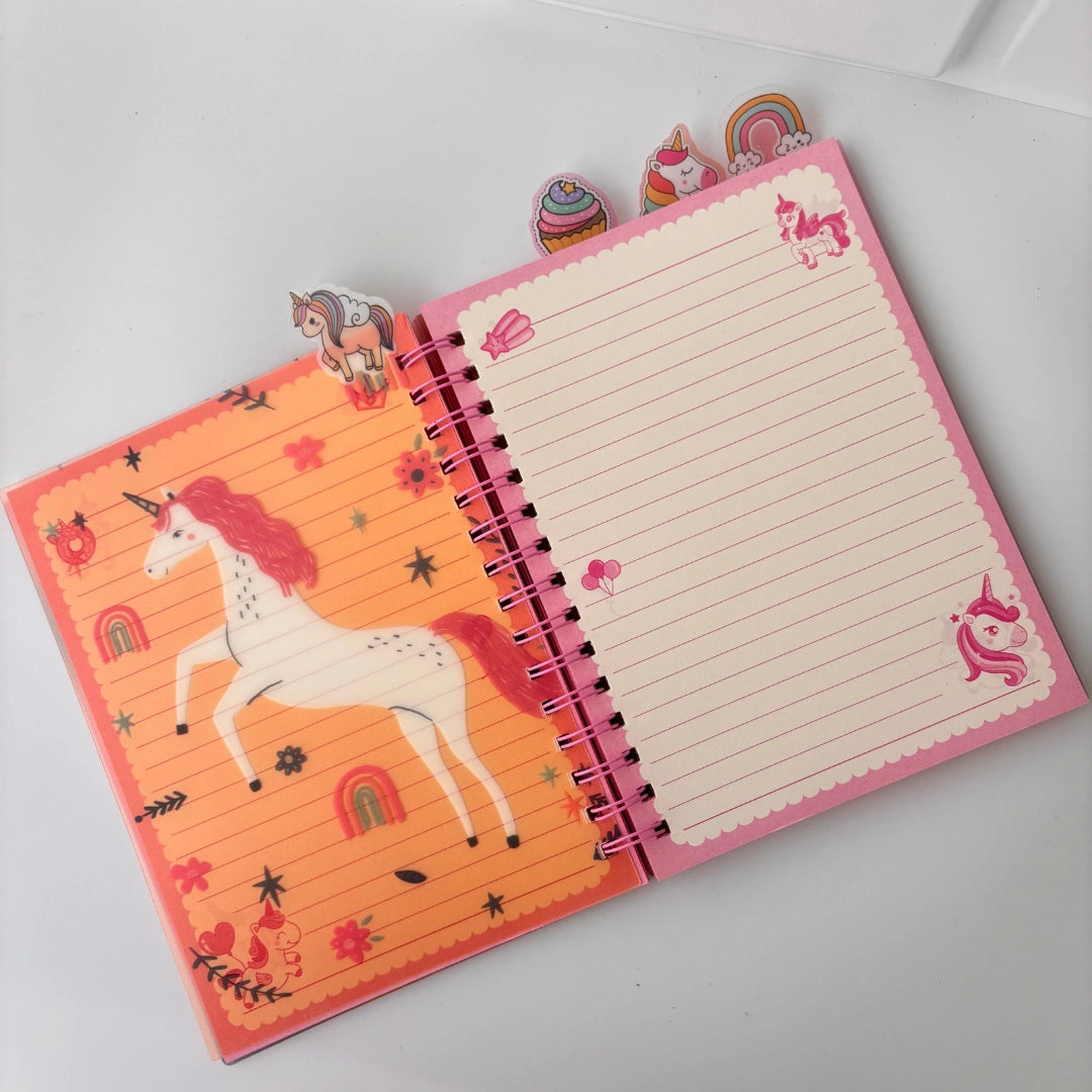 Magical Kids Character Diaries – Unicorn & Cartoon Collection