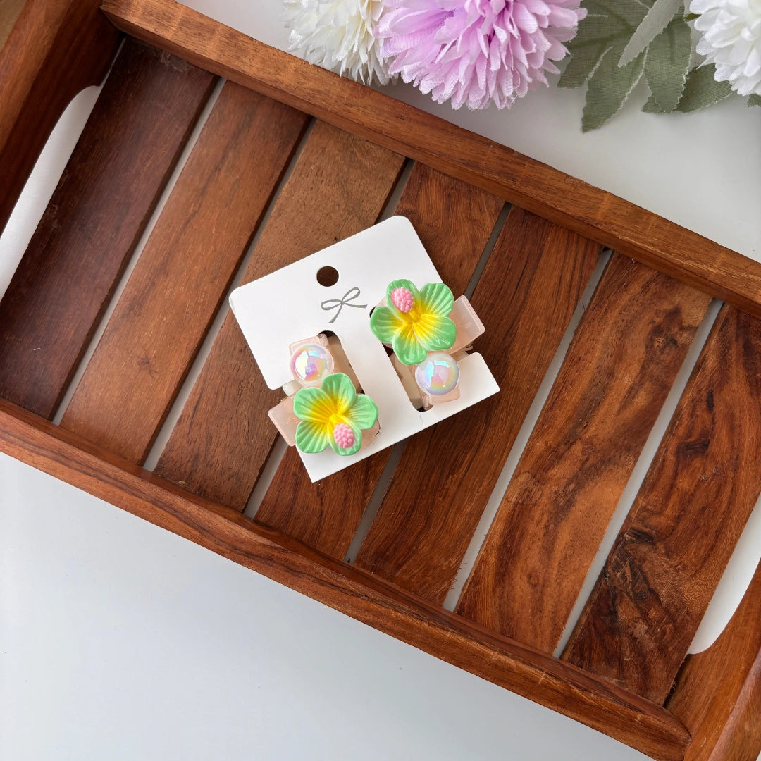 Hibiscus Hair Claw – Pack of 2