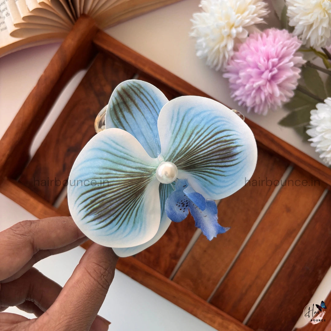 Orchid Pearl Hair Claw - Large