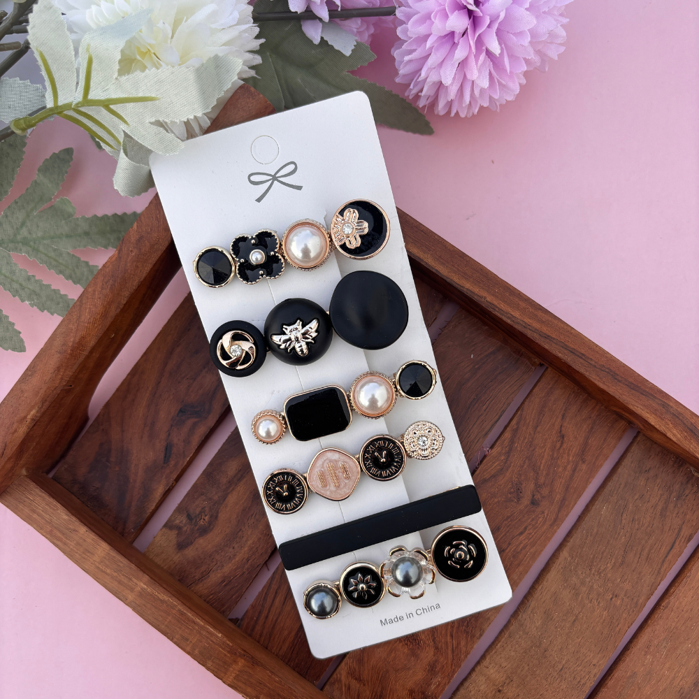 Midnight Muse Clip Set – Pack of 6