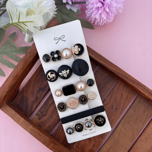 Midnight Muse Clip Set – Pack of 6