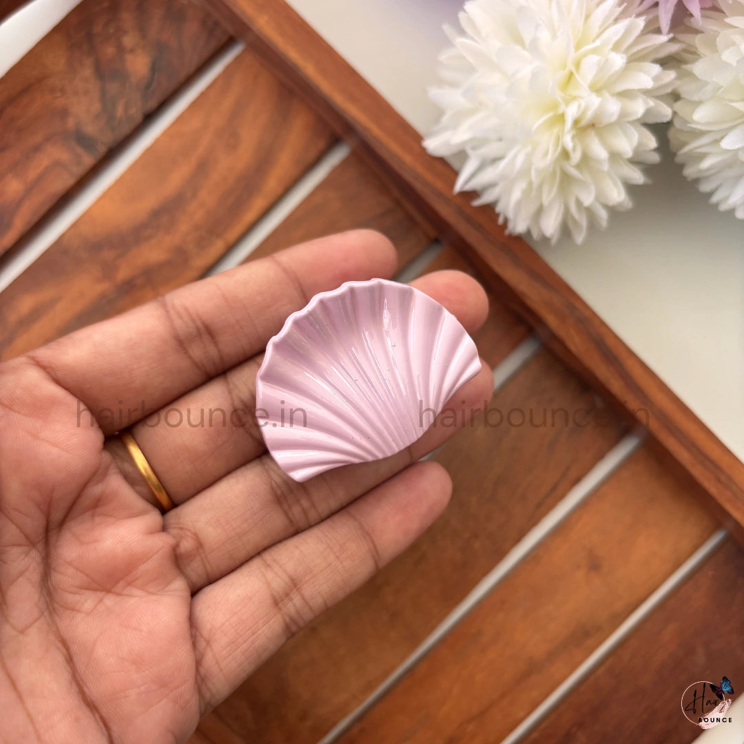Pastel Seashell Hair Claw – Small