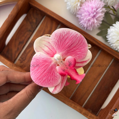 Orchid Pearl Hair Claw - Large