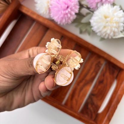 Cherry Flower Hair Claw - Small