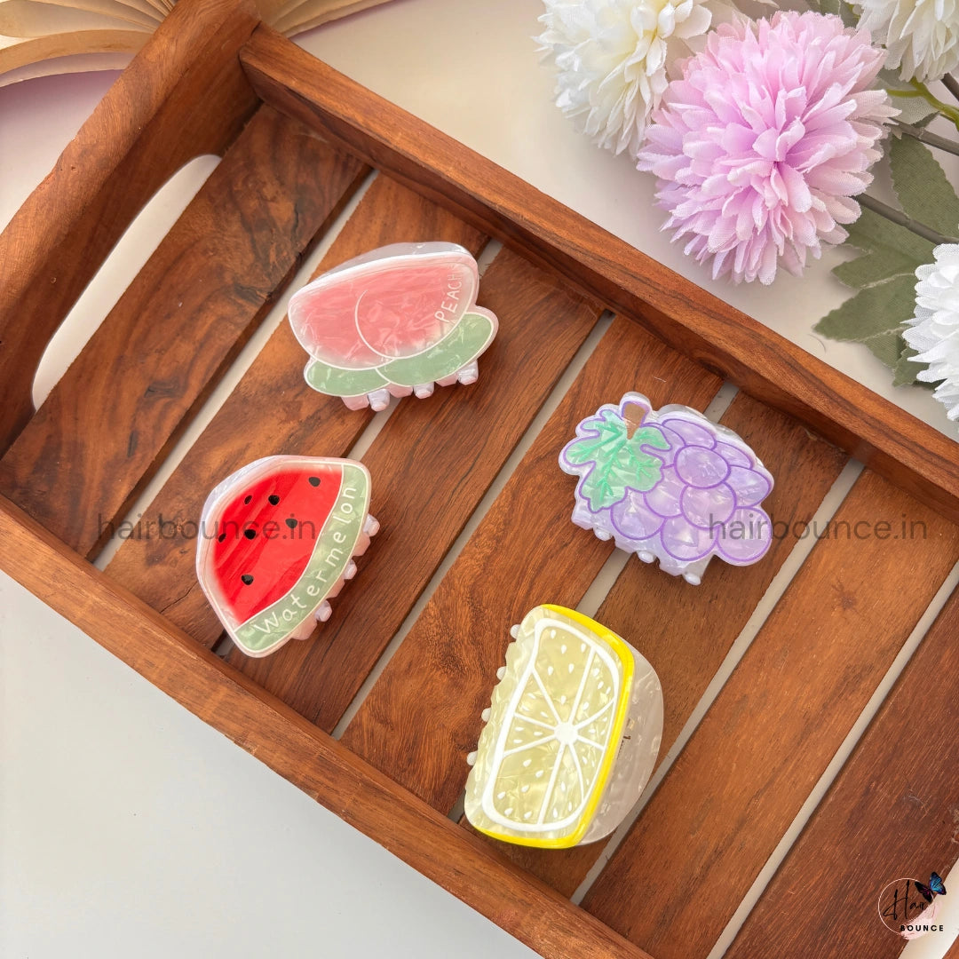 Fruity Pop  Hair Claw - Medium