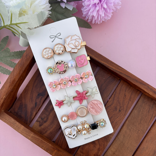 Cute Babe Clip Set – Pack of 6