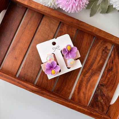 Hibiscus Hair Claw – Pack of 2