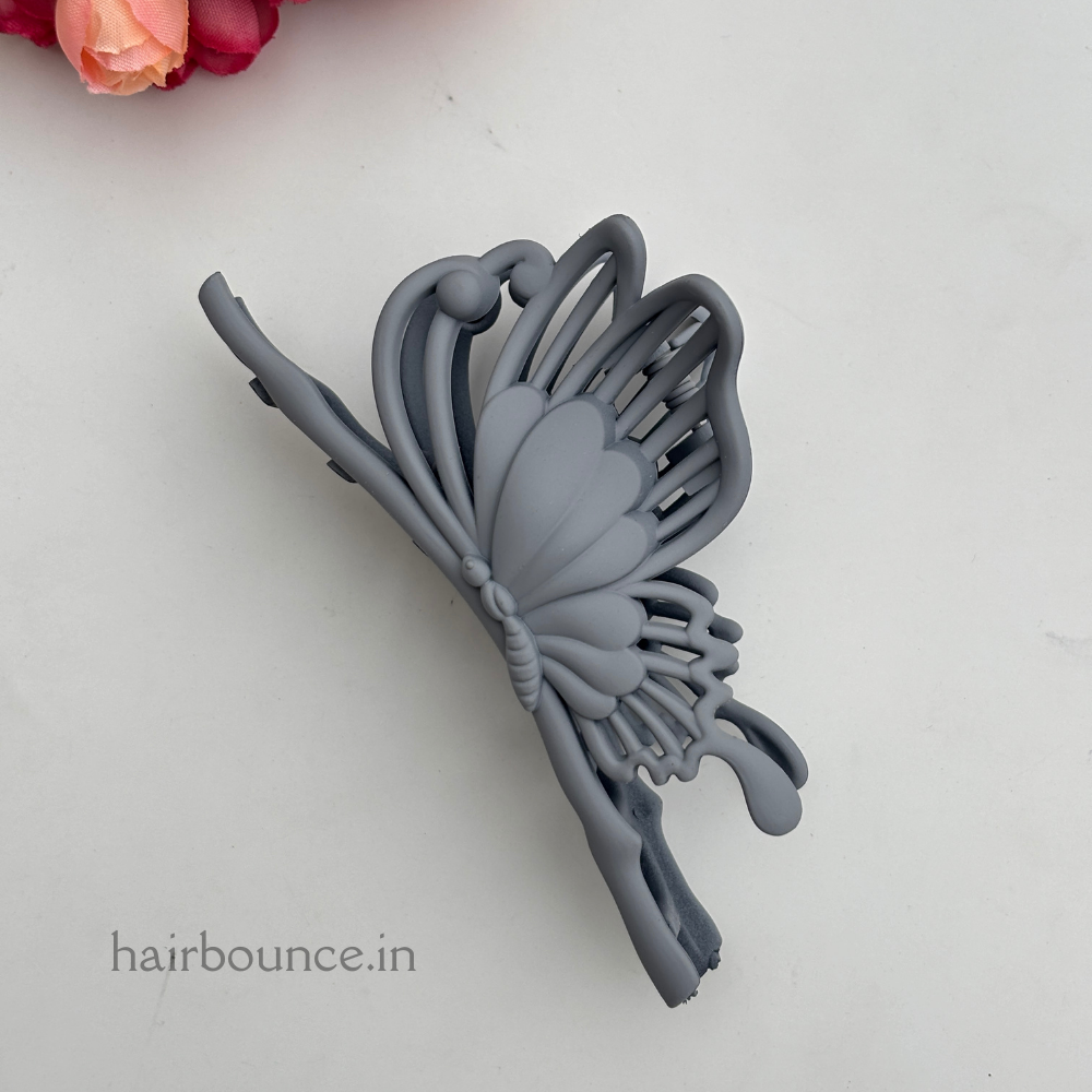 Detailed Large Butterfly Hair Claw