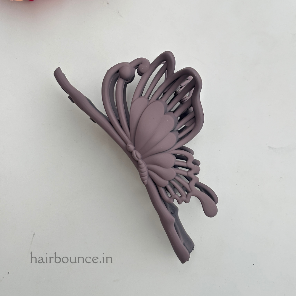 Detailed Large Butterfly Hair Claw