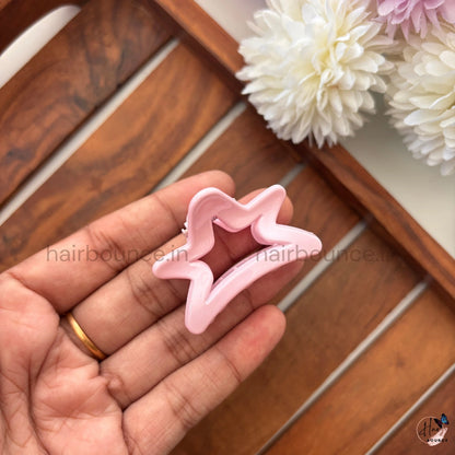 Pastel Star Hair Claw – Small