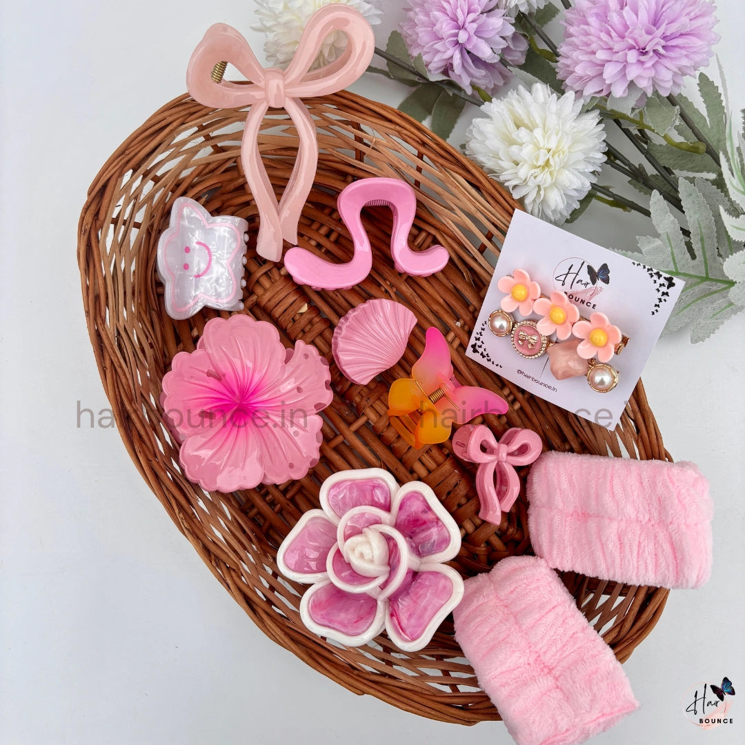 Cotton Candy Hair Accessory Hamper