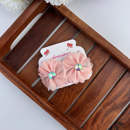 Twin Bloom Alligator Clips