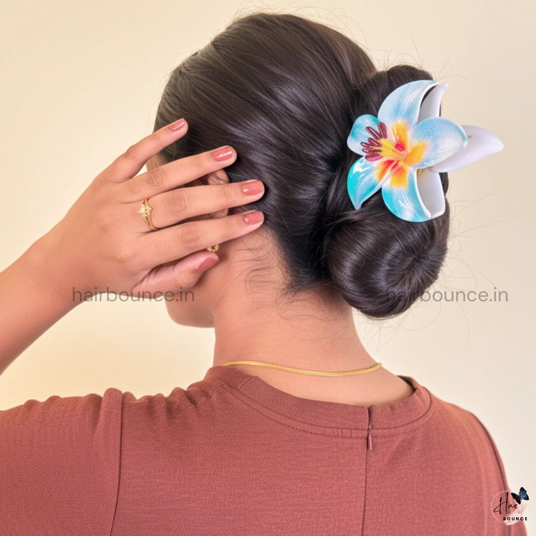 Dew Drop Lily Hair Claw – Extra Large