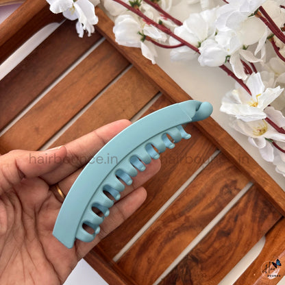 Matte Finish Banana Hair Clip – Large