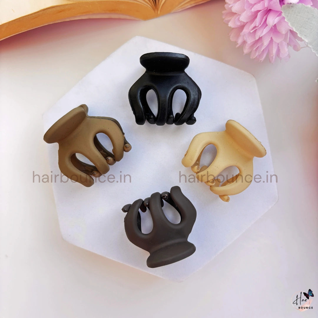 Mini Matte Hair Claw - Small
