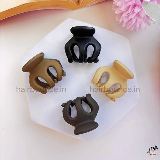 Mini Matte Hair Claw - Small