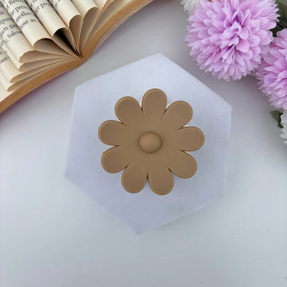 Dual Colour Daisy Hair Claw - Large