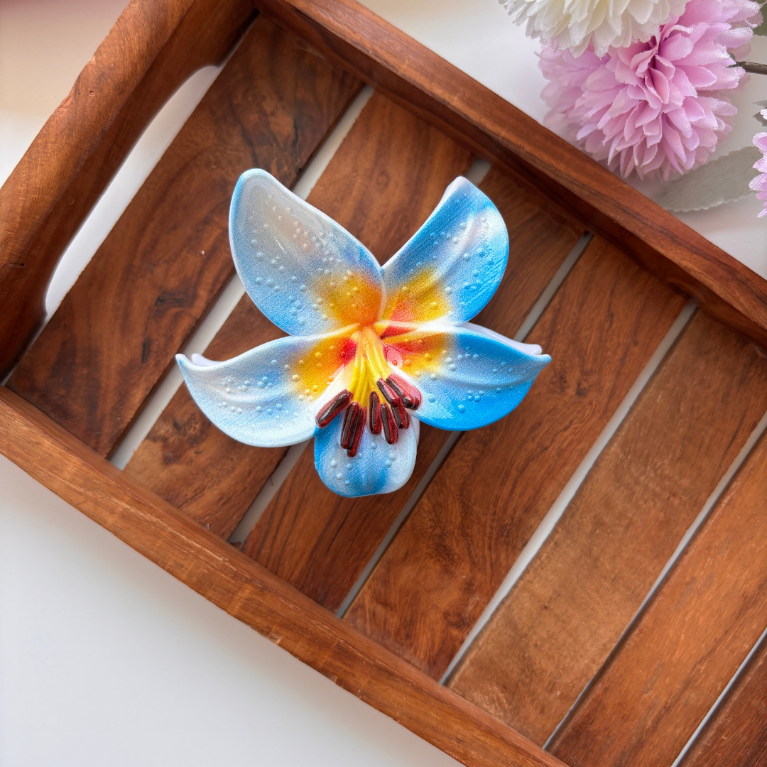 Dew Drop Lily Hair Claw – Extra Large