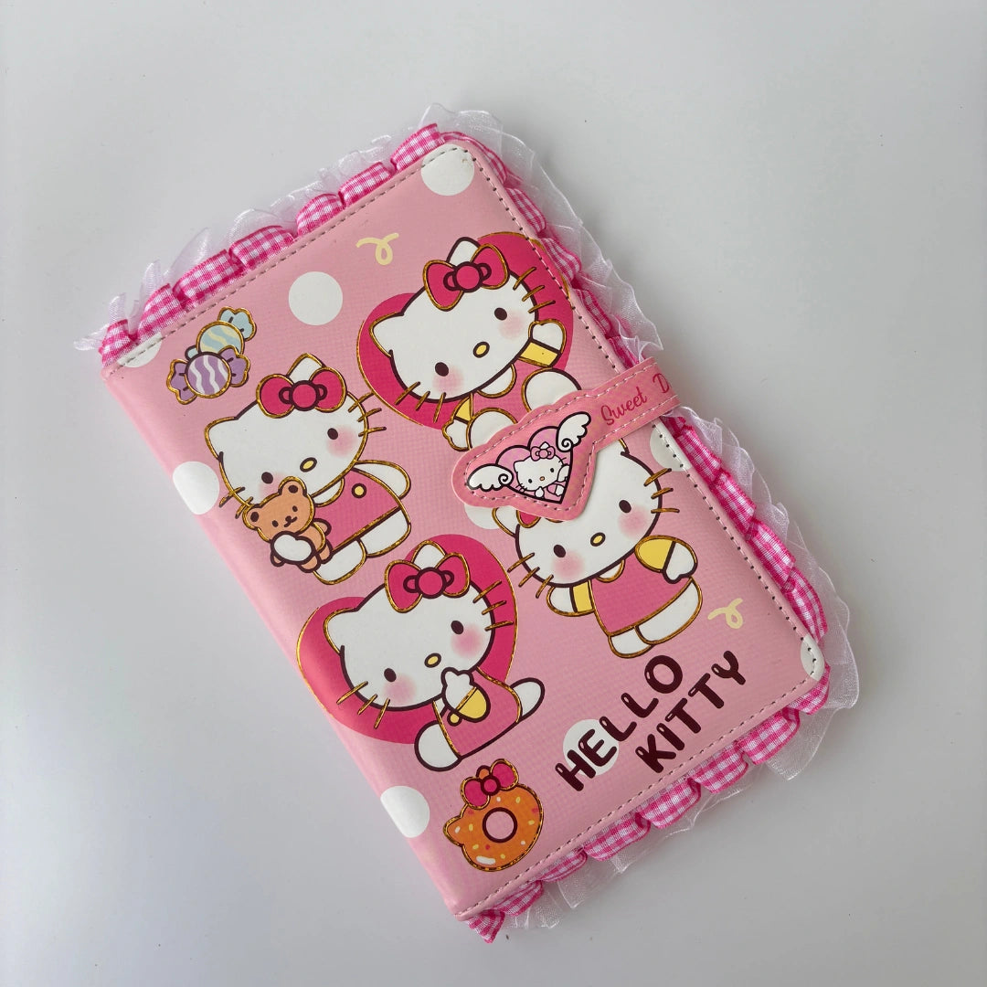 Hello Kitty Frill Lock Diary – Cute Planner & Tracker