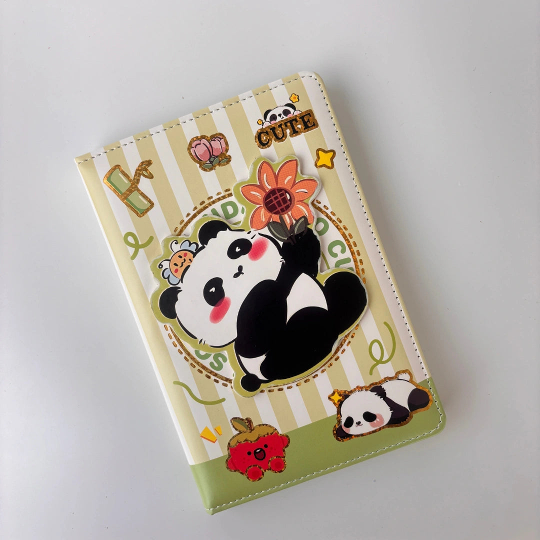 Cute Panda Journal Diary – Kids Edition