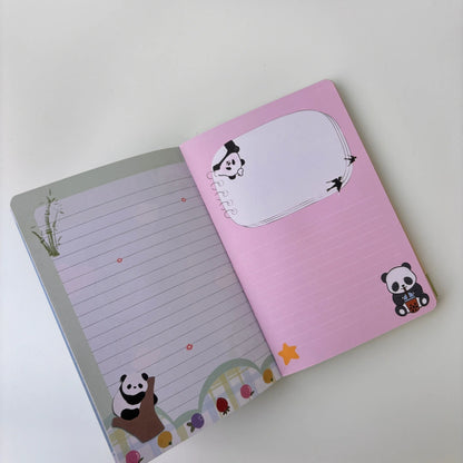Cute Panda Journal Diary – Kids Edition