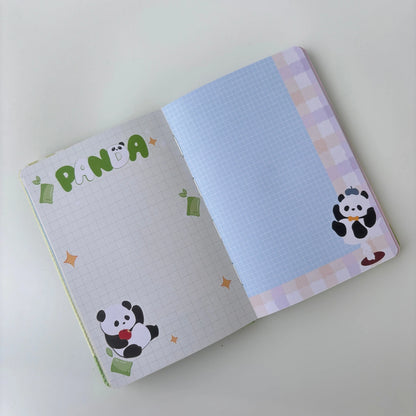 Cute Panda Journal Diary – Kids Edition