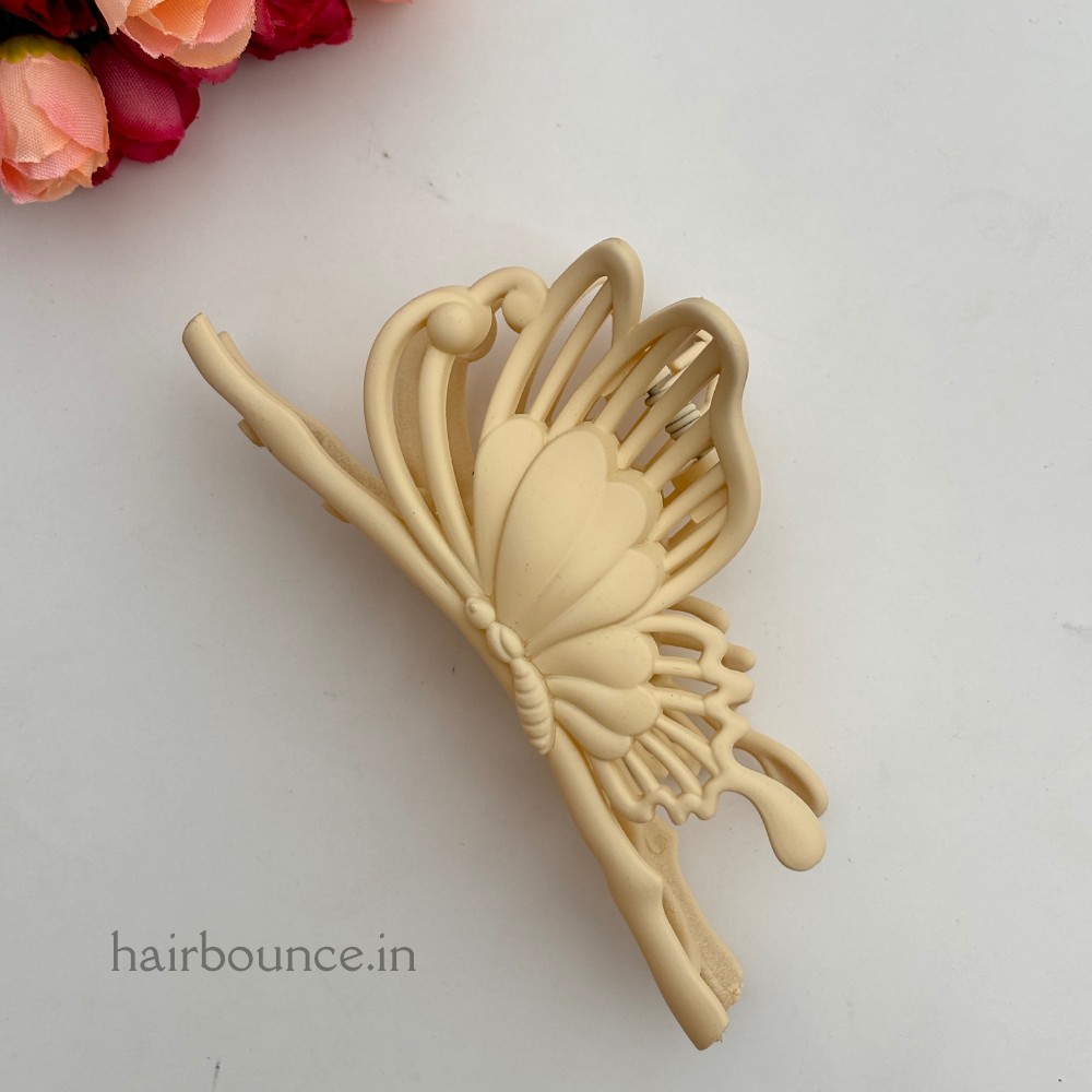 Detailed Large Butterfly Hair Claw