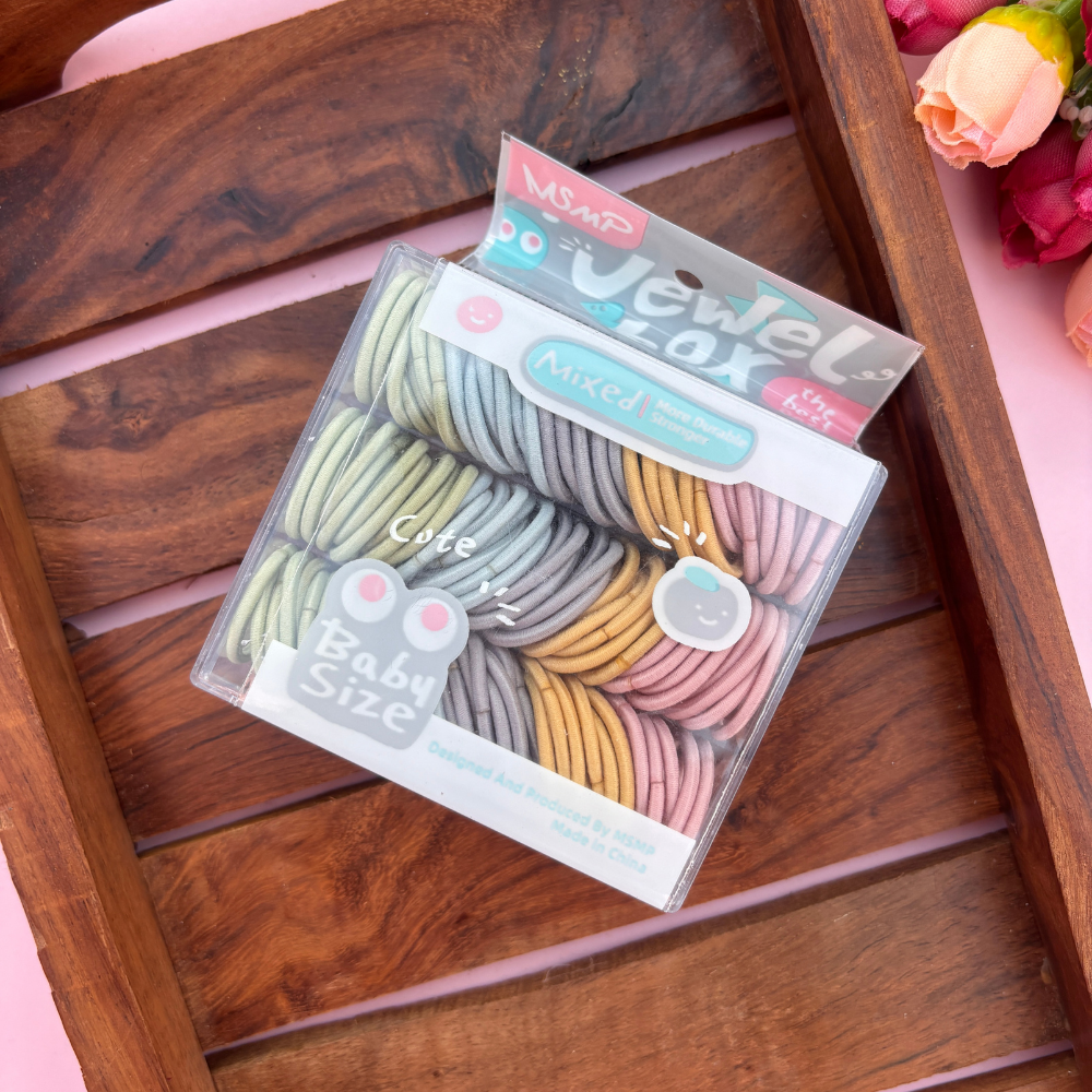 Thin Rubber Bands - Pack of 100