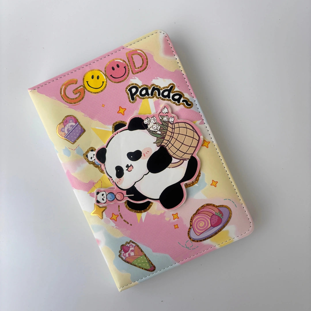Cute Panda Journal Diary – Kids Edition