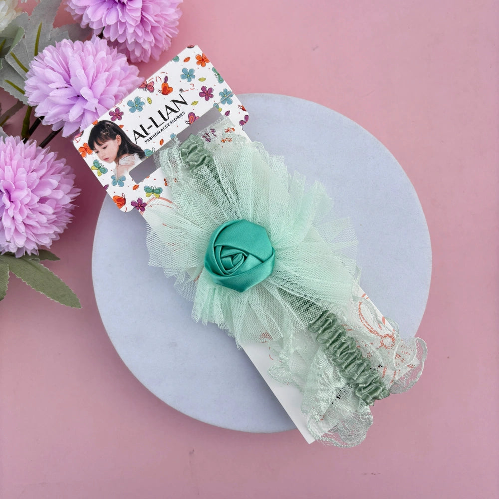 Lacebud Rose New Born Baby Headband