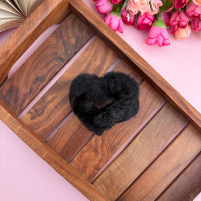 Heart Fur Hair Claw - Medium