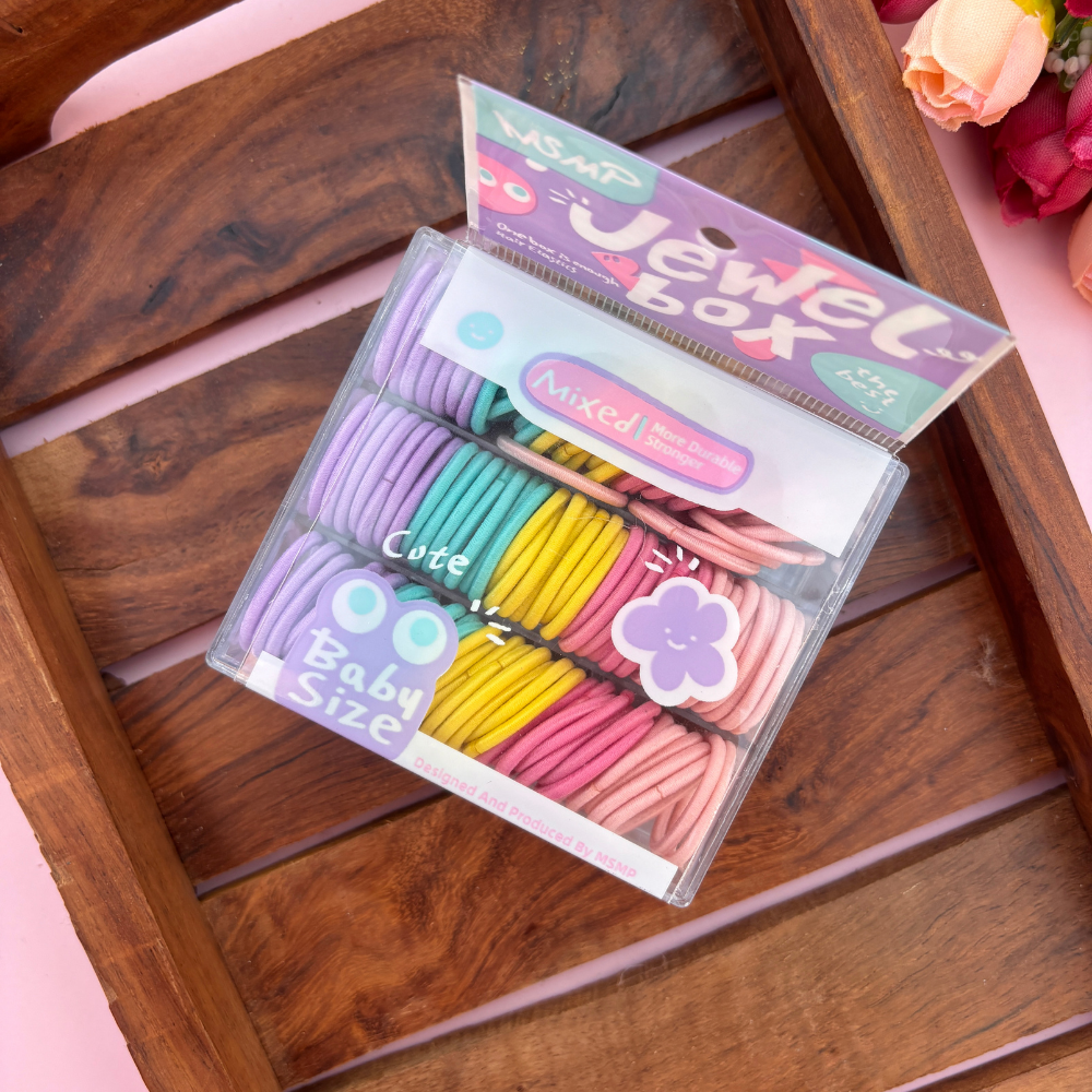 Thin Rubber Bands - Pack of 100