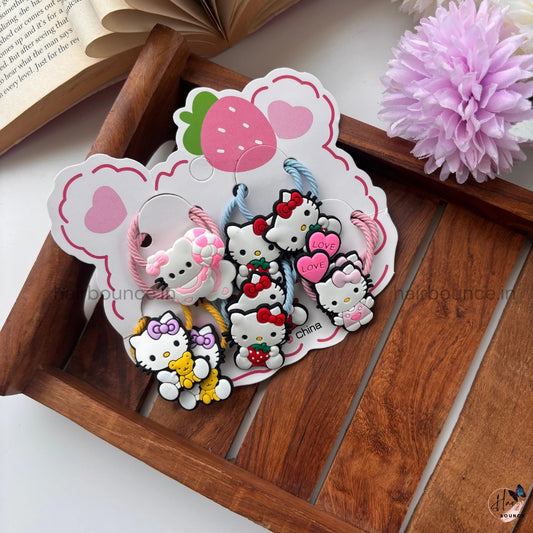 Cute Rubber Bands - Set of 5 Pairs
