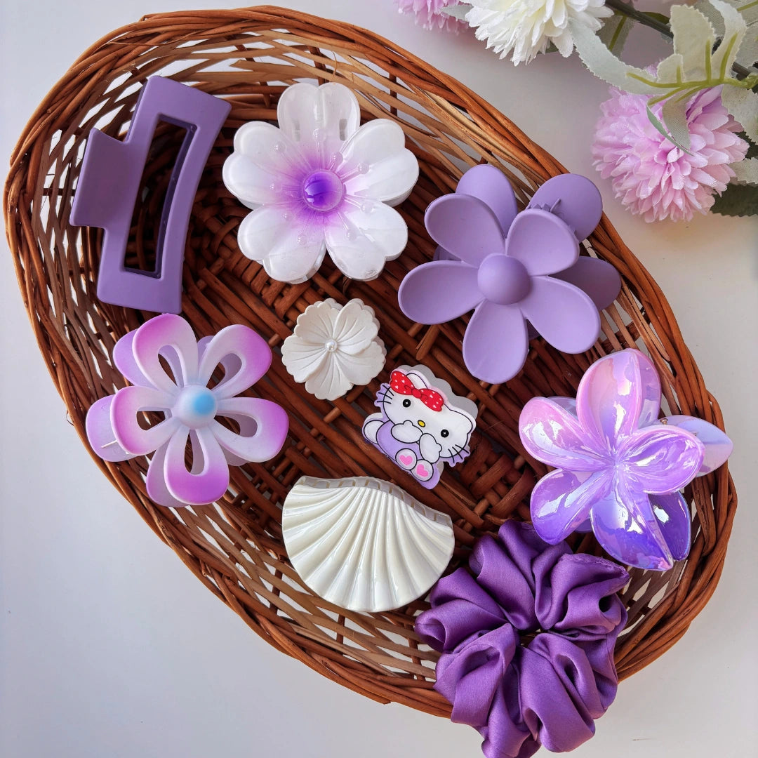 Lavender Dreams Hair Accessory Gift Hamper