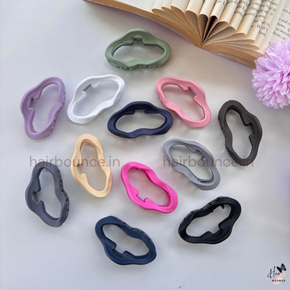 Cloud Shape Hair Claw – Medium
