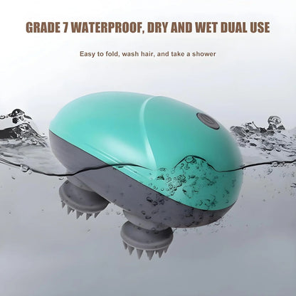 Electric Scalp Head Massager – Portable Stress Relief