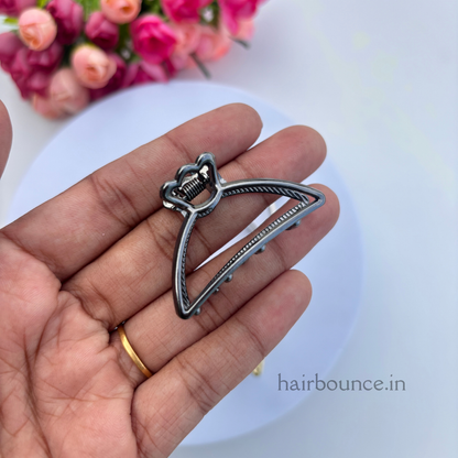 Metal Curve D Shape Hair Claw