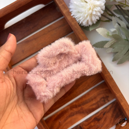 Colourful Rectangle Fur Claw - Large