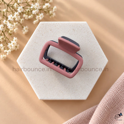 Dual Colour Square Hair Claw - Medium